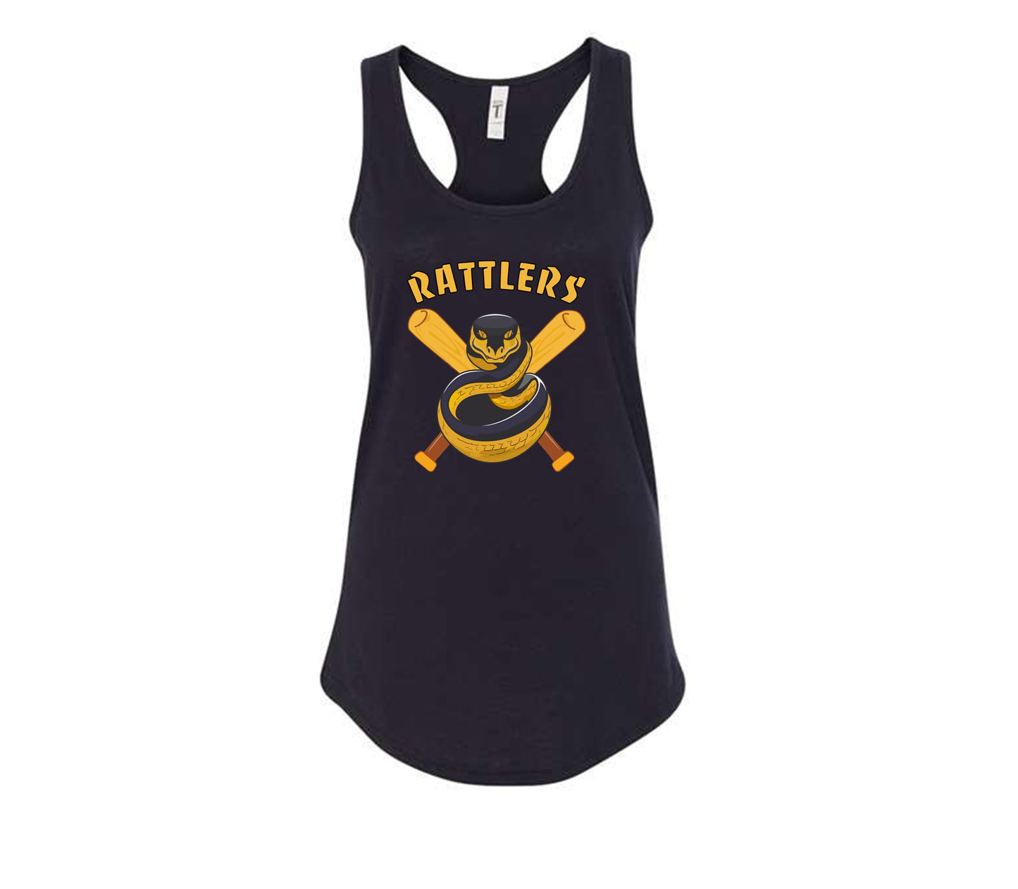 Backroad bat Rattlers - Racerback Tank