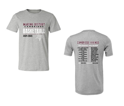 Cambridge Jr. High Boys Basketball - Sport Grey