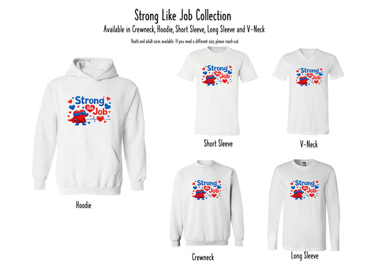 Strong Like Job Collection on White